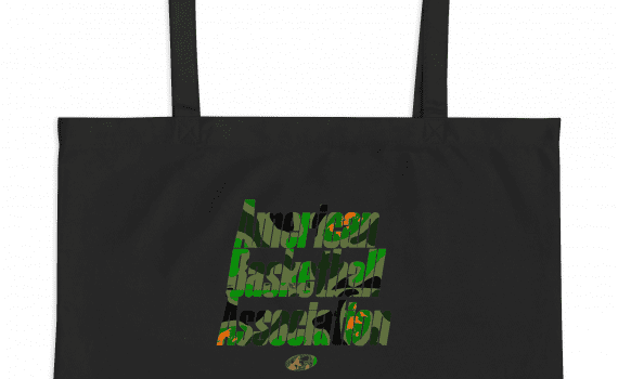 Large organic tote bag